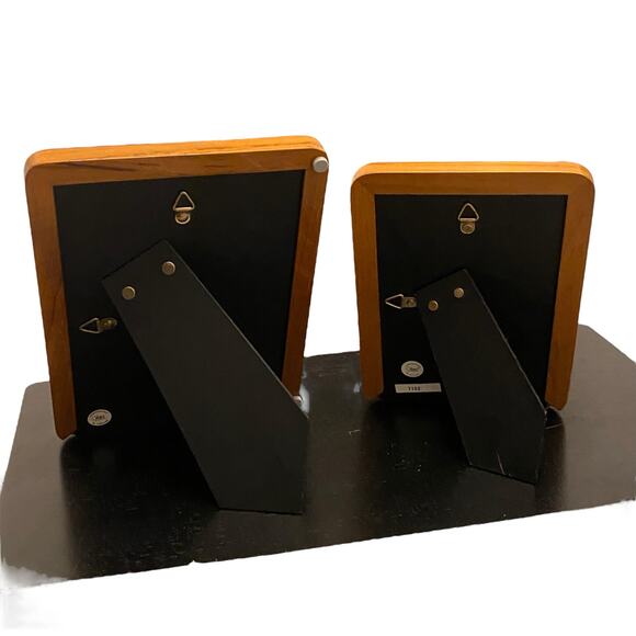 Vintage Fetco Fine Wood Handcrafted 5" x 7" Picture Frame Photo Made in Thailand - Picture 5 of 16